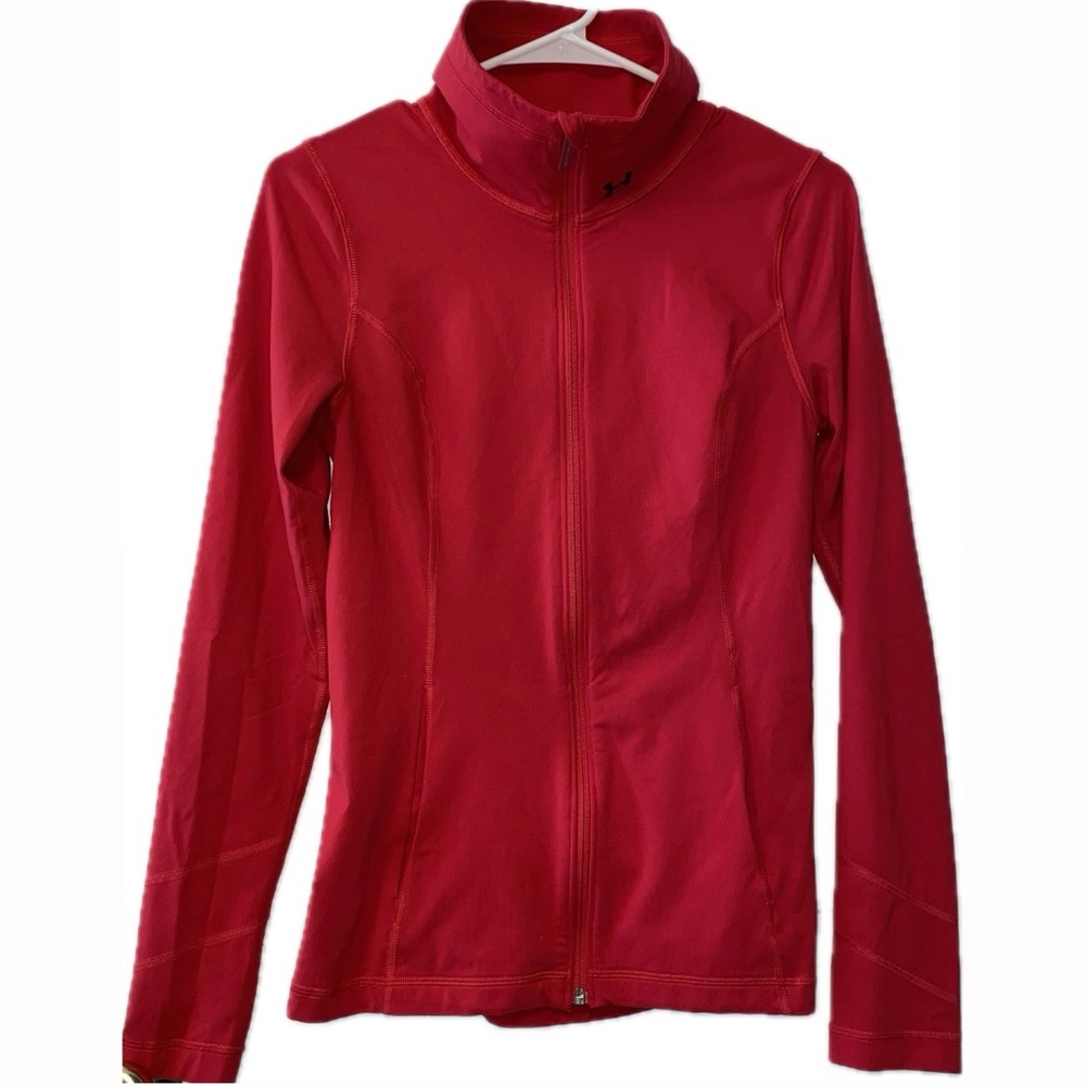 Under Armour. Pink zip up. Size Small. 💗